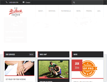 Tablet Screenshot of d-rocktrainer.com